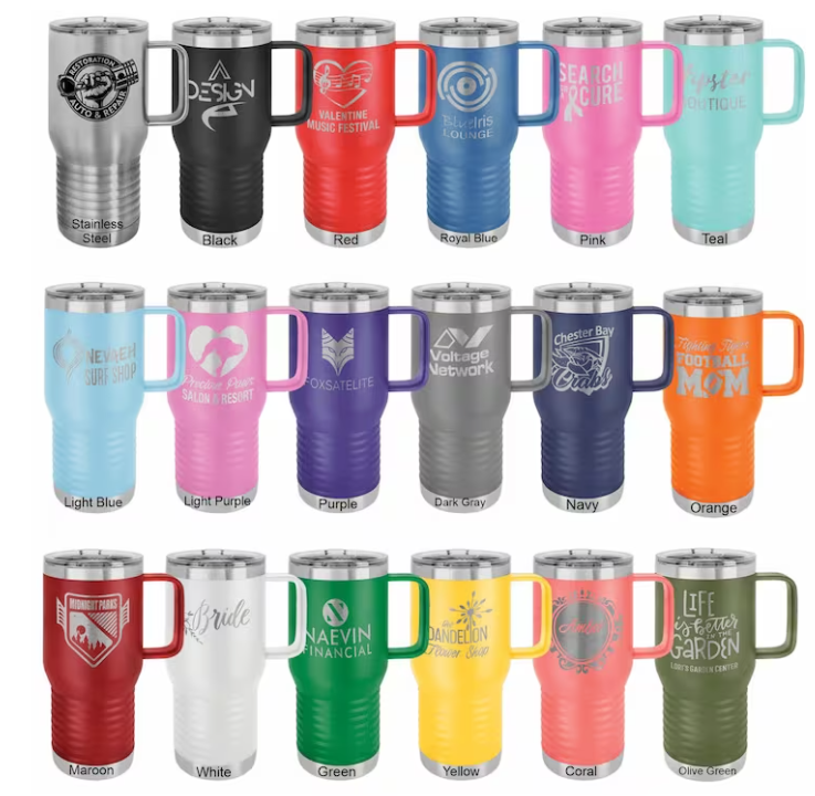 20 oz Polar Camel Travel Mug with Slider Lid (17 Colors-see bulk pricing options)
