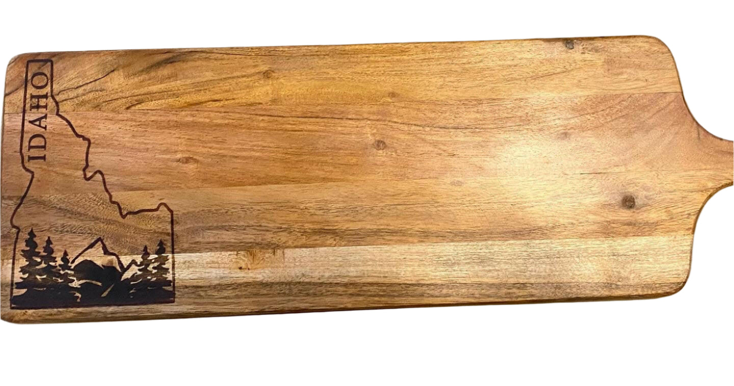 Idaho Charcuterie Board – Firefly Laser and Engraving