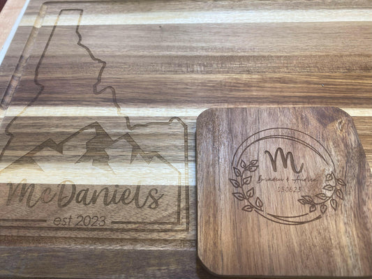 Personalized/Branded Cutting Board.