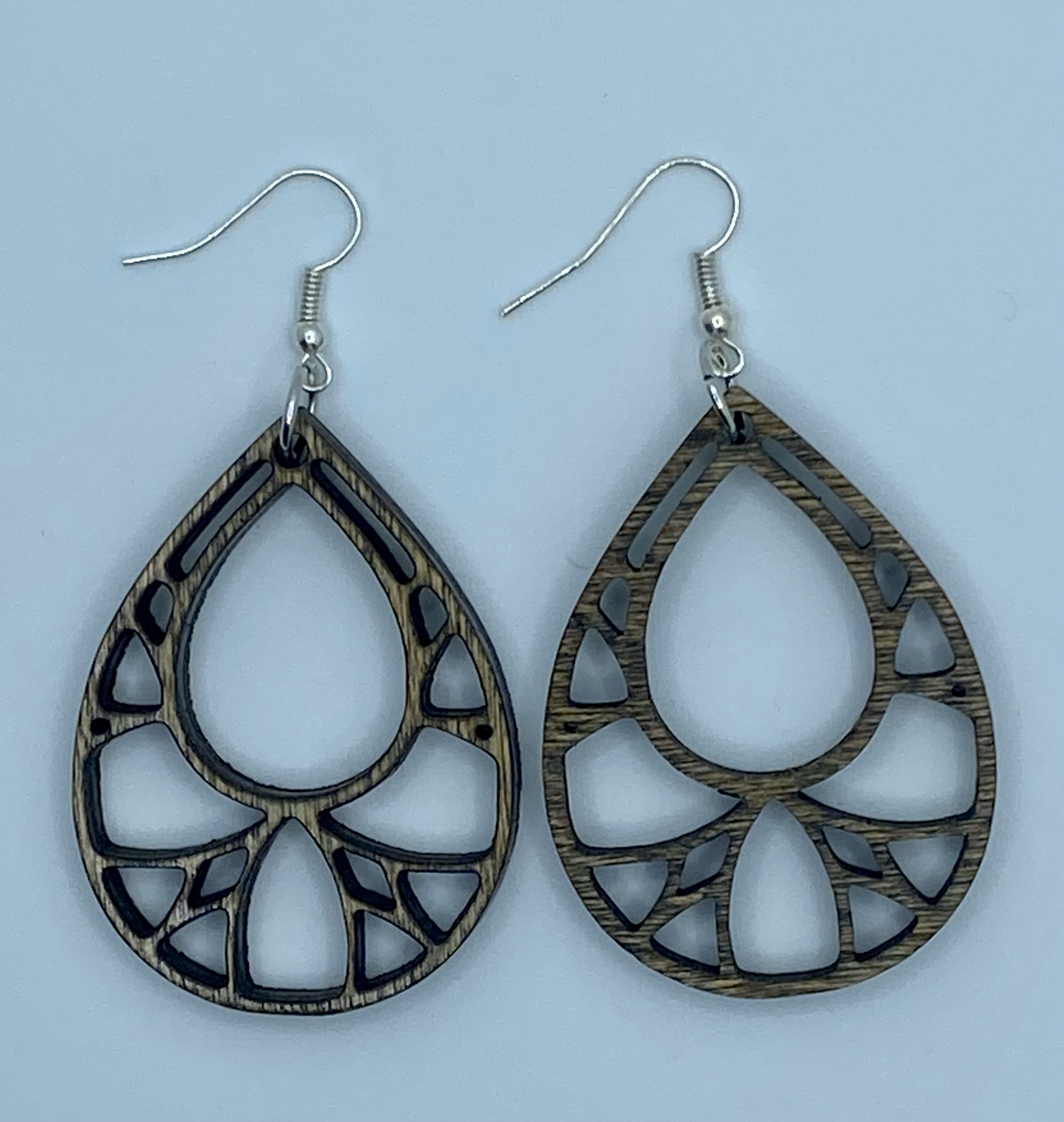 Rooted Necessity Wood Earrings.